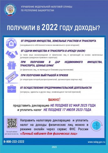 Получили в 2022 году доходы?