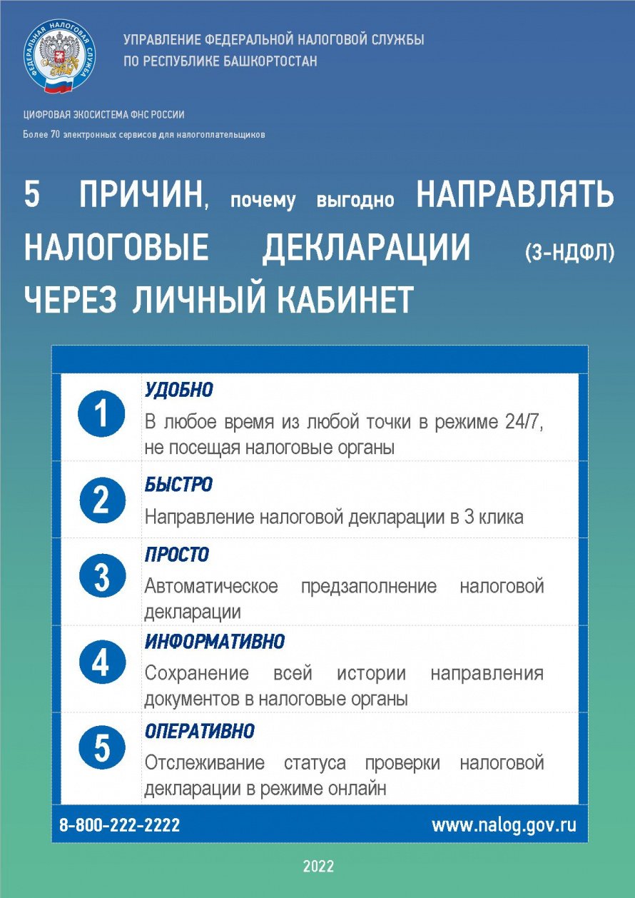 О преимуществах подачи налоговой декларации через Личный кабинет